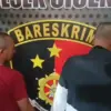 Ist. Dua pelaku begal yang bersaksi disiang bolong di wilayah Cicendo, Kota Bandung saat berhasil diamankan po