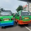Ilustrasi angkutan kota (angkot) di Kota Bogor
