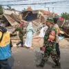 Bangunan liar yang telah dibongkar di Jalan Terusan Pasirkoja, Kota Bandung, Kamis (18/6/2026). Sebanyak 174