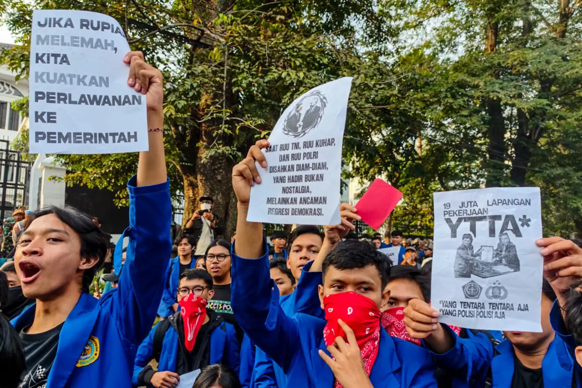 29 Peserta Aksi di DPRD Jabar Diamankan, Polisi Selidiki 6 Orang Pembawa Benda Berbahaya – jabarekspres.com