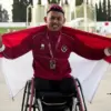 Jaenal Arifin atlet NPCI berhasil mengharumkan nama Indonesia dan Kabupaten Bandung Barat usai meraih podium
