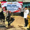 Kolaborasi Polres Banjar dan Baznas, Bedah Rumah Milik Warga Membutuhkan