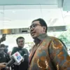 Direktur SDM, Pendidikan dan Penelitian RSHS dr. Fitra Hergyana usai menghadiri konferensi pers di Rumah Saki
