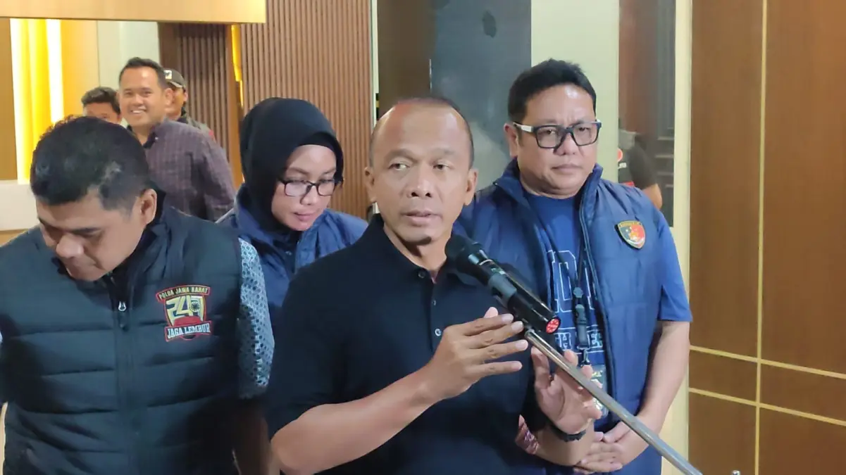 Dok. Kapolda Jabar Irjen Pol Rudi Setiawan saat memberikan keterangan awal usai Taufik Hidayat berhasil diaman