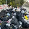 Salah Satu Titik Penumpukan Sampah di Kota Cimahi (mong)