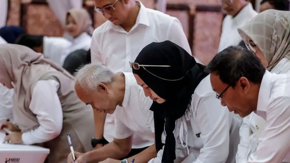MoU Sekolah Swasta dengan Pemprov. (Dok Humas)