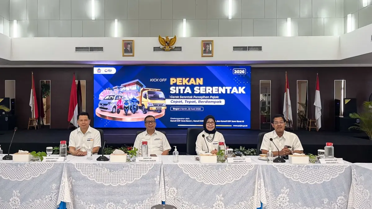 Pekan Sita Serentak, Nilai Taksiran Aset Sitaan DJP Jabar I Tembus Angka Rp12,064 Miliar – jabarekspres.com