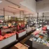 Area lantai satu Pasar Jambu Dua Kota Bogor di Pasar Jambu Dua Bogor yang merupaka area khusus pedagang basah