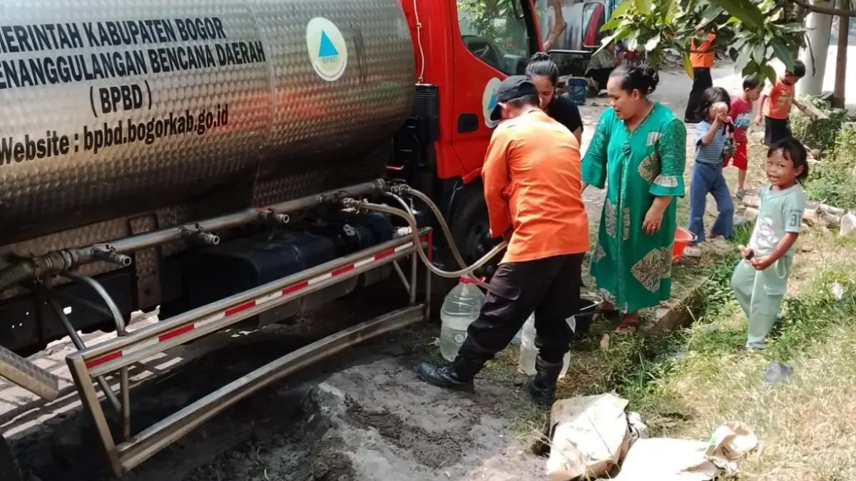 BPBD Kabupaten Bogor mencatat dampak fenomena Godzilla El Nino tahun 2026 masih lebih rendah dibandingkan peri