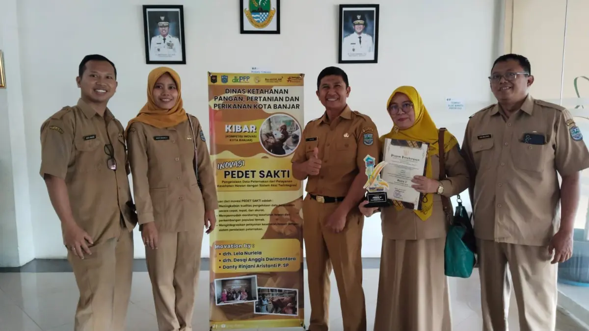 Inovasi Pedet Sakti Antar DKP3 Kota Banjar Raih Juara II KIBAR 2026 – jabarekspres.com