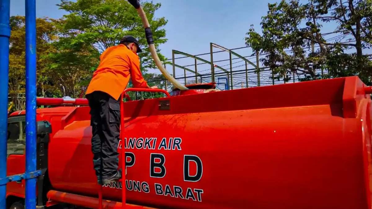 8 Kecamatan Berpotensi Kekeringan, BPBD KBB Siapkan Personel dan Mobil Tangki