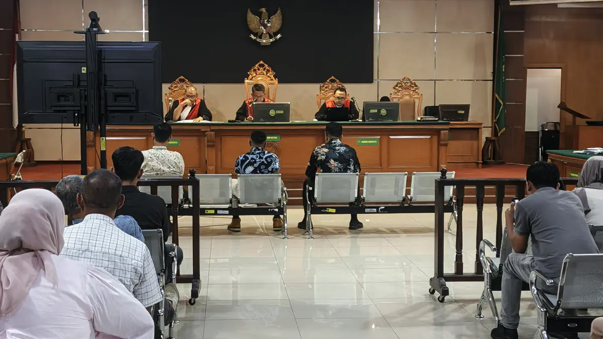 Dok. Sidang lanjutan kasus dugaan korupsi Ijon Proyek di Pemkab Bekasi. Jum\'at, (5/6). Foto. Sandi Nugraha.