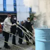 Dok. BNNP Jabar saat lakukan pemusnahan barang bukti Narkotika. Foto. Sandi Nugraha.