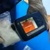Ist. Petugas BNNP Jabar saat lakukan uji kandungan zat methaphetamine terhadap barang bukti narkotika jenis sa
