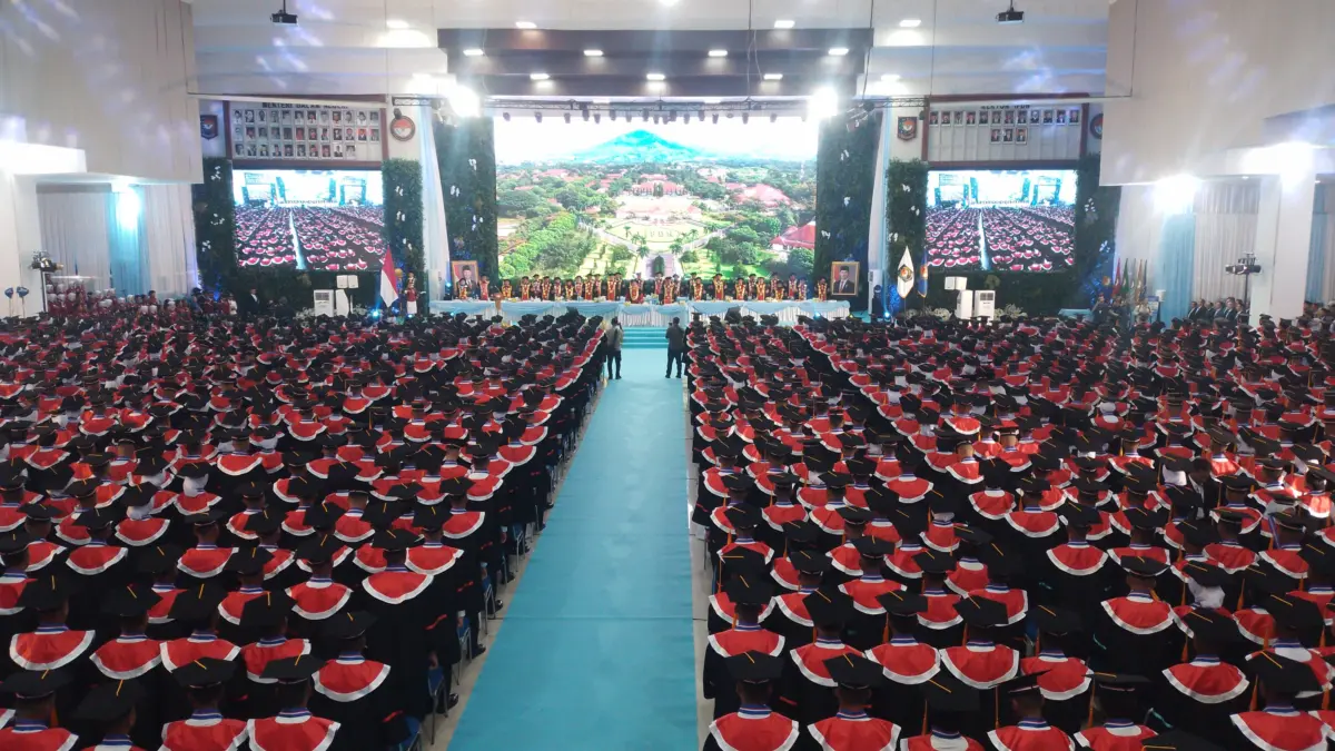 Sebanyak 1.404 lulusan Institut Pemerintahan Dalam Negeri (IPDN) tahun 2026 diwisuda Menteri Dalam Negeri Muha