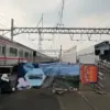 Area peron jalur 4 dan 5 Stasiun Bogor. Foto: Sekar Andini