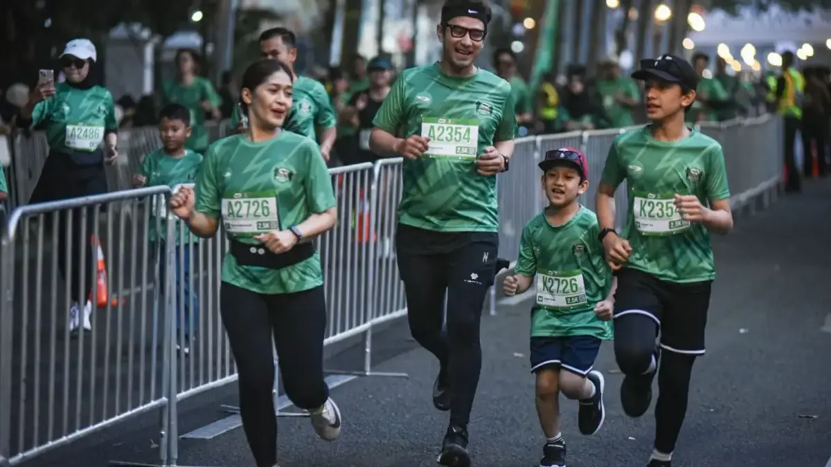Antusiasme Tinggi! Ribuan Pelari Banjiri MILO Run Bandung 2026 Family Run