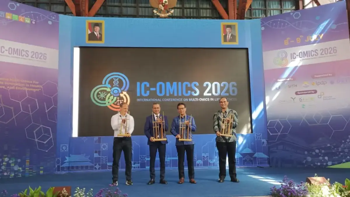 Multi-Omics Dorong Terobosan Kesehatan Presisi dan Ketahanan Pangan Nasional IC-OMICS 2026