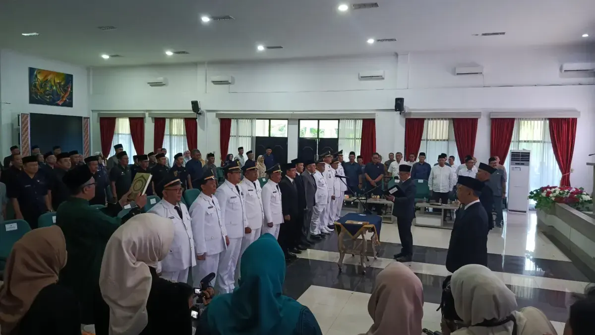 Lantik Sekda Baru, Bupati Cecep: Ayo Berlari Bangun Tasikmalaya, Jaga Integritas! Pelantikan