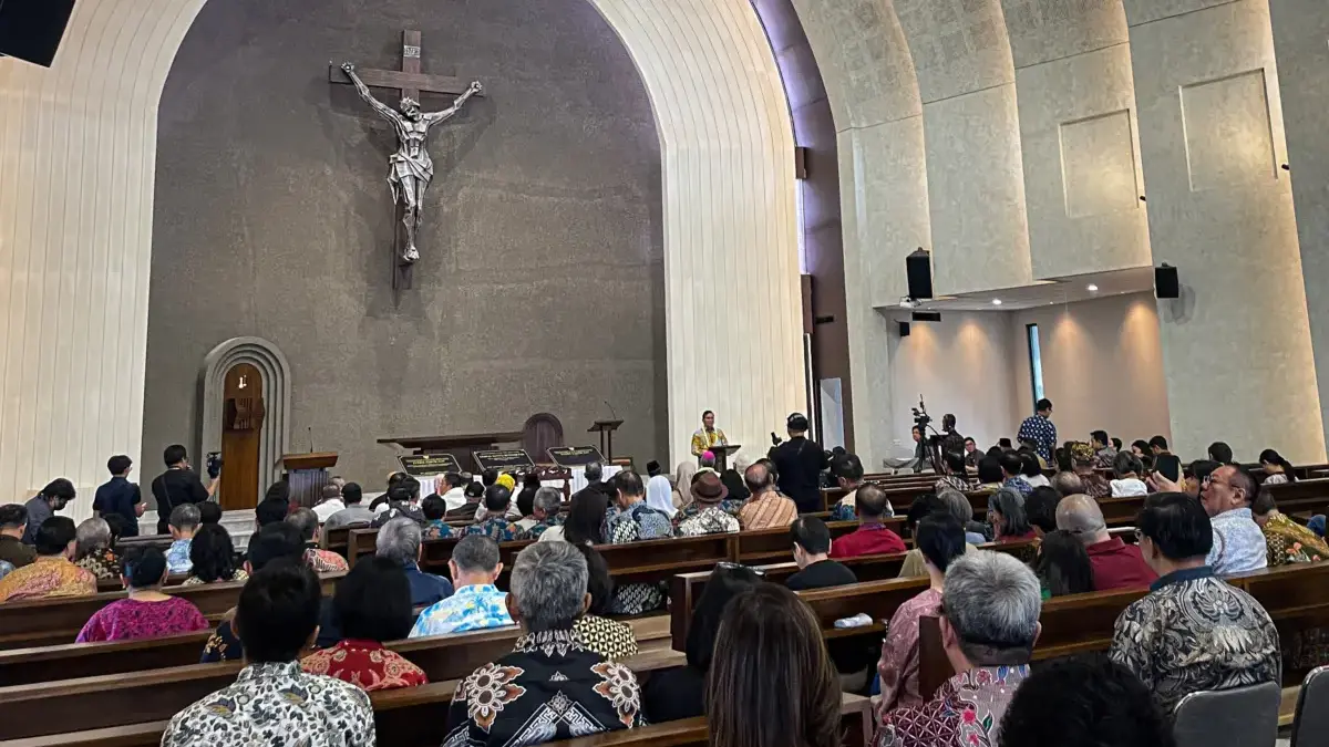Resmi Berdiri, Gereja Santo Benediktus Jadi Simbol Kerukunan di Bandung Barat Gereja Katholik