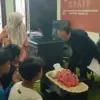 Tampak anak-anak mendatangi Kantor KPAID meminta perlindungan karena dipulangkan dari sekolah.