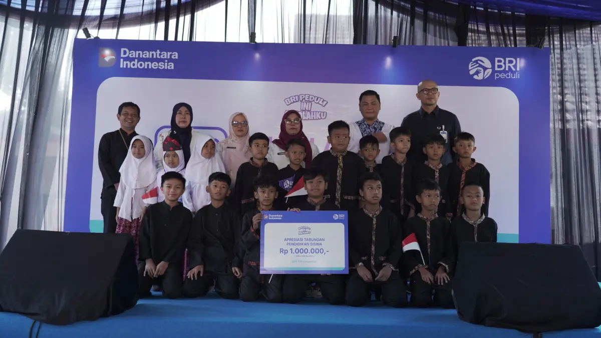 Hari Anak Nasional 2026: BRI Peduli Ini Sekolahku Salurkan Bantuan Pendidikan di SDN 104 Langensari TJSL BRI