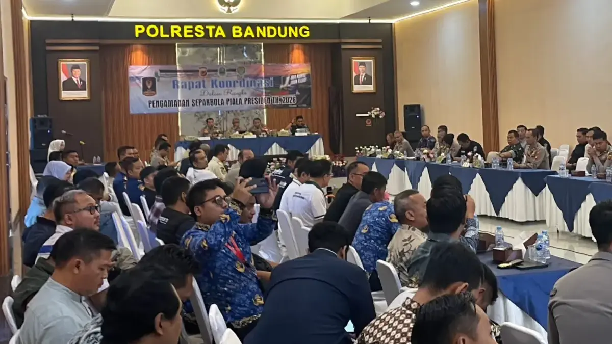 Rakor Lintas Sektor Pastikan Piala Presiden 2026 di Si Jalak Harupat Siap Digelar, Keamanan Jadi Prioritas