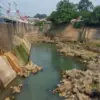 Tinggi Muka Air (TMA) Bendung Katulampa di Kecamatan Bogoe Timur, Kota Bogor, masih bertahan di angka 0 sentim