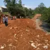 Lahan di kawasan pembangunan Pembangkit Listrik Tenaga Sampah (PSEL) Bogor Raya 2 di Kayumanis, Kecamatan Tana