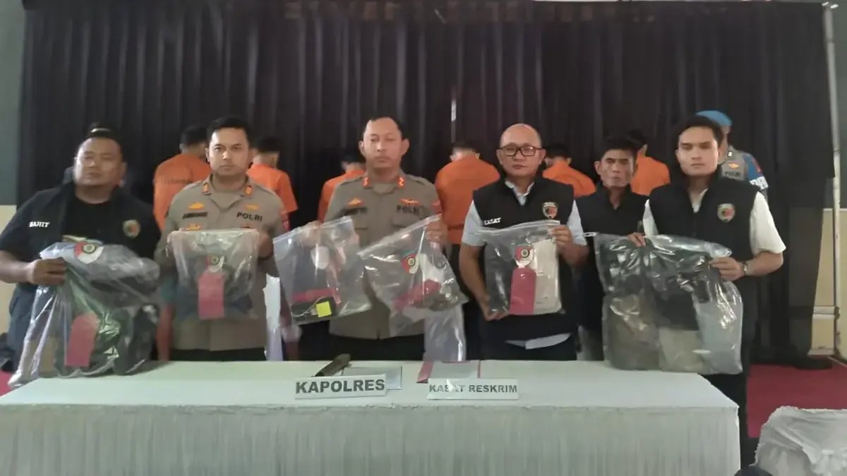 Polres Sumedang Tangkap Komplotan Begal Asal Lampung, 2 Orang Masih DPO Polres Sumedang Tangkap Komplotan Begal Asal Lampung, 2 Orang Masih DPO