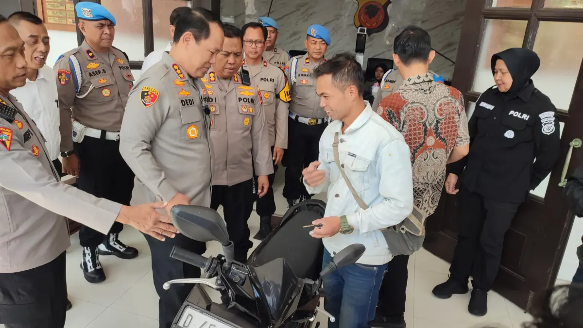 Nekat Beraksi di Ujungberung, Pelaku Curanmor Berhasil Diciduk Kurang dari 24 Jam