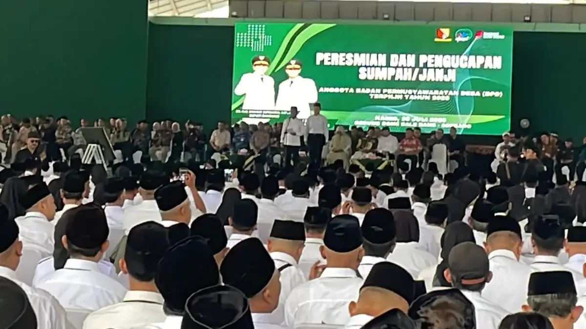 Bupati Lantik Anggota BPD Se-Kabupaten Bandung Bupati Bandung