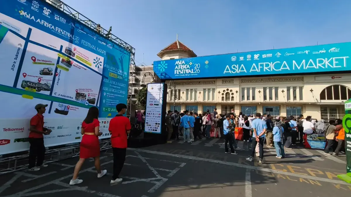 Amankan Asia-Afrika Festival 2026, Ratusan Personel Diterjunkan Polrestabes Bandung Karnaval asia afrika