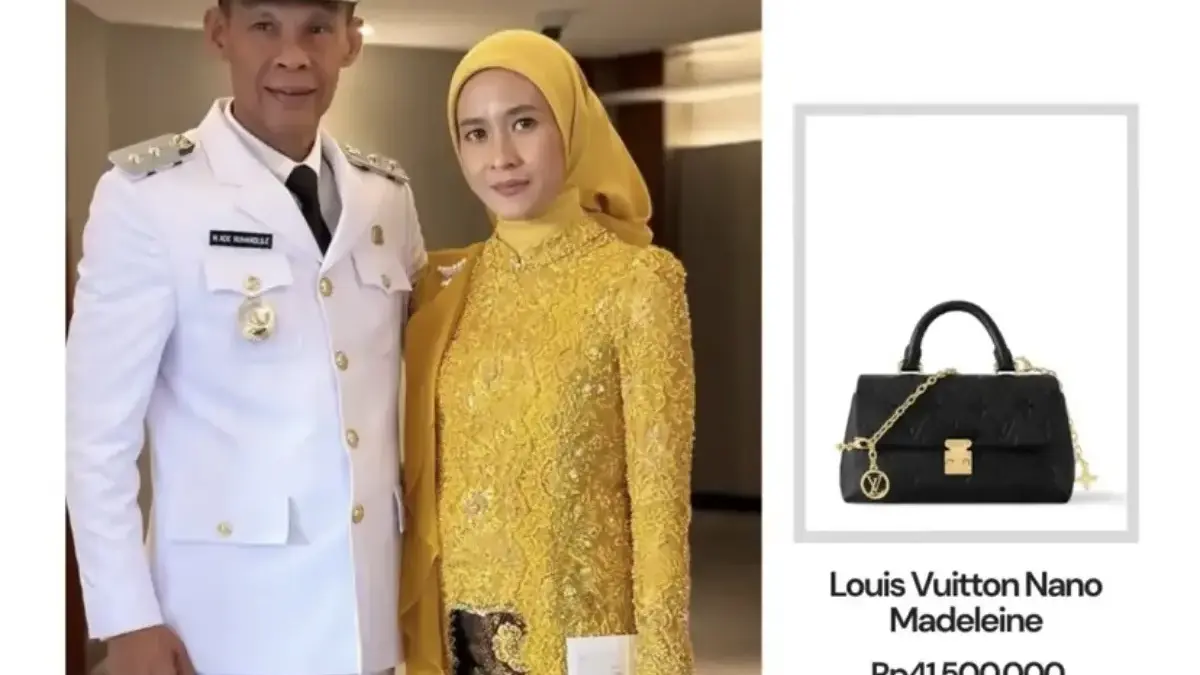 Jaro Ade dan Istri. Foto Instagram @cabinetcouture_season2