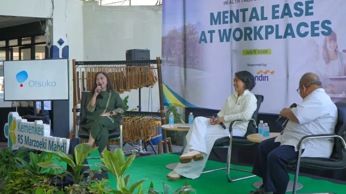 Otsuka Group Gandeng RSMM Bogor Luncurkan Program Mental Ease at Workplaces Demi Jaga Kesehatan Mental Pekerja Otsuka Group Indonesia secara resmi menandatanganiMOU dengan RSMM Bogor sebagai wujud nyata komitmen menjaga k
