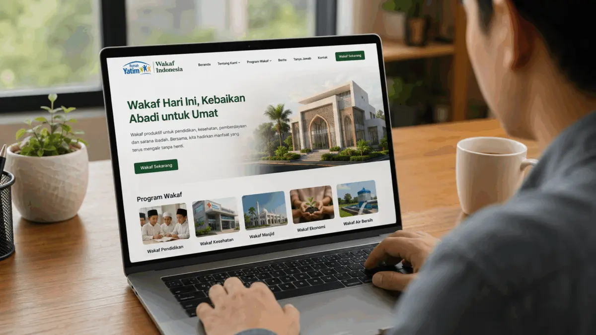Wakaf Tak Lagi Rumit, Platform Digital Permudah Masyarakat Beramal Jariyah Wakaf Tak Lagi Rumit, Platform Digital Permudah Masyarakat Beramal Jariyah