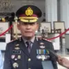 Kapolresta Bogor Kota Kombes Pol Rio Wahyu Anggoro, saat memberikan keterangannya di Plaza Balai Kota Bogor pa