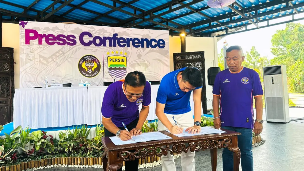 PSGC Ciamis Resmi Jalin Kerja Sama dengan Persib Bandung, Herdiat: Ini Hari Bersejarah