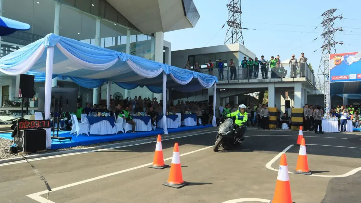 Tingkatkan Budaya #Cari_Aman, Polda Jabar dan Honda Gelar Kompetisi Safety Riding 2026