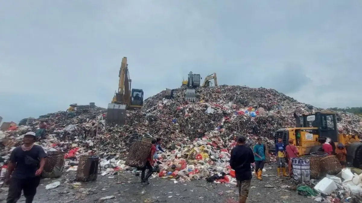 Kawasan Tempat Pembuangan Akhir Sampah (TPAS) Galuga di Kabupaten Bogor yang selama ini digunakan sebagai loka