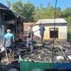 Diduga Lupa Matikan Tungku, 2 Rumah di Cimanggung Sumedang Ludes Terbakar 