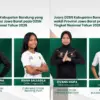 Empat Siswa SD Kabupaten Bandung Juara O2SN Jabar, Siap Wakili Jawa Barat di Tingkat Nasional. Foto Istimewa