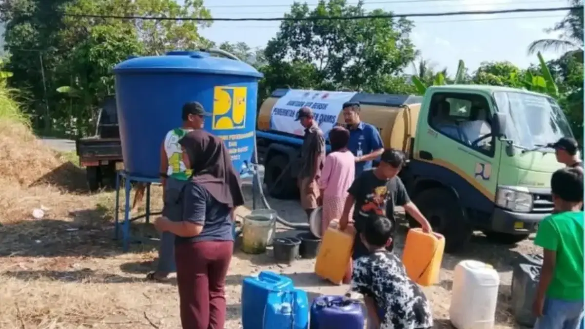 BPBD Ciamis Distribusikan 15.000 Liter Air, Pemkab Tetapkan Status Siaga Darurat Kekeringan