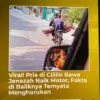 Viral Jenazah Dibonceng Motor di Bandung Barat, Ternyata Begini Kronologinya