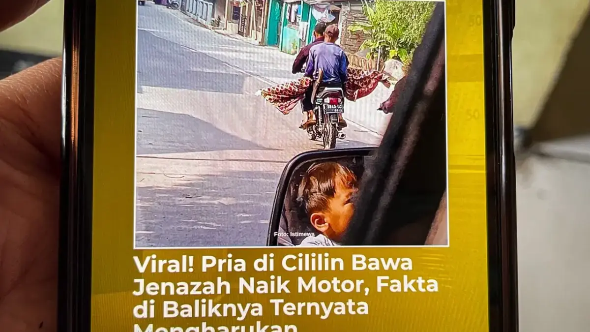 Viral Jenazah Dibonceng Motor di Bandung Barat, Ternyata Begini Kronologinya