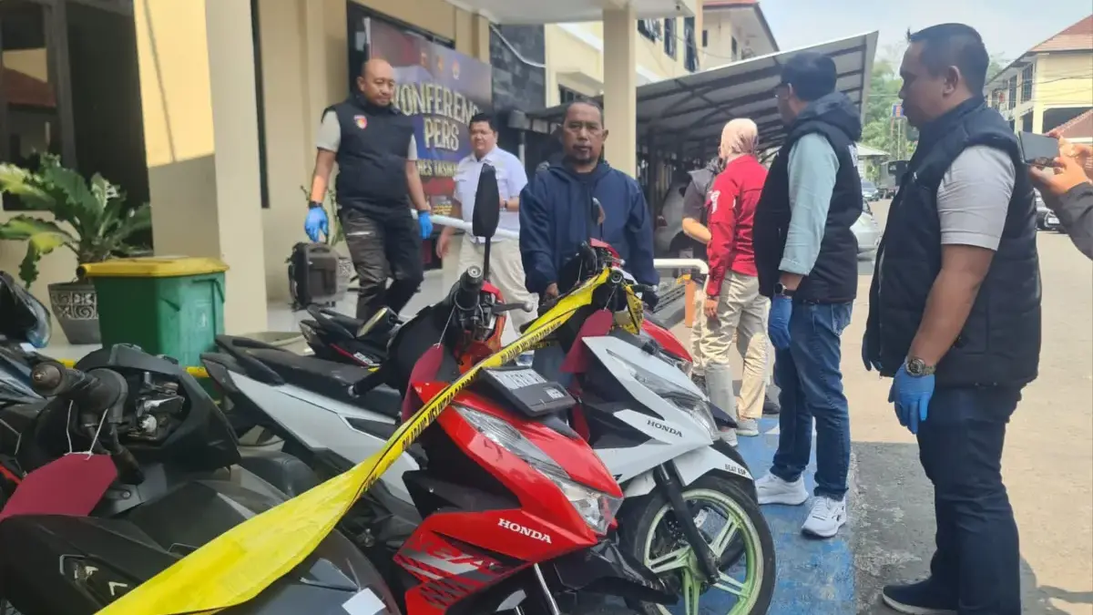 Motor Tinggal Empat Kali Cicilan Digondol Maling, Pemilik Tak Kuasa Tahan Haru Saat Kendaraannya Kembali