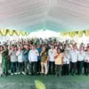 Rangkaian peringatan Hari Krida Pertanian (HKP) Ke-54 tingkat Kabupaten Ciamis resmi ditutup di Lapang Desa Su