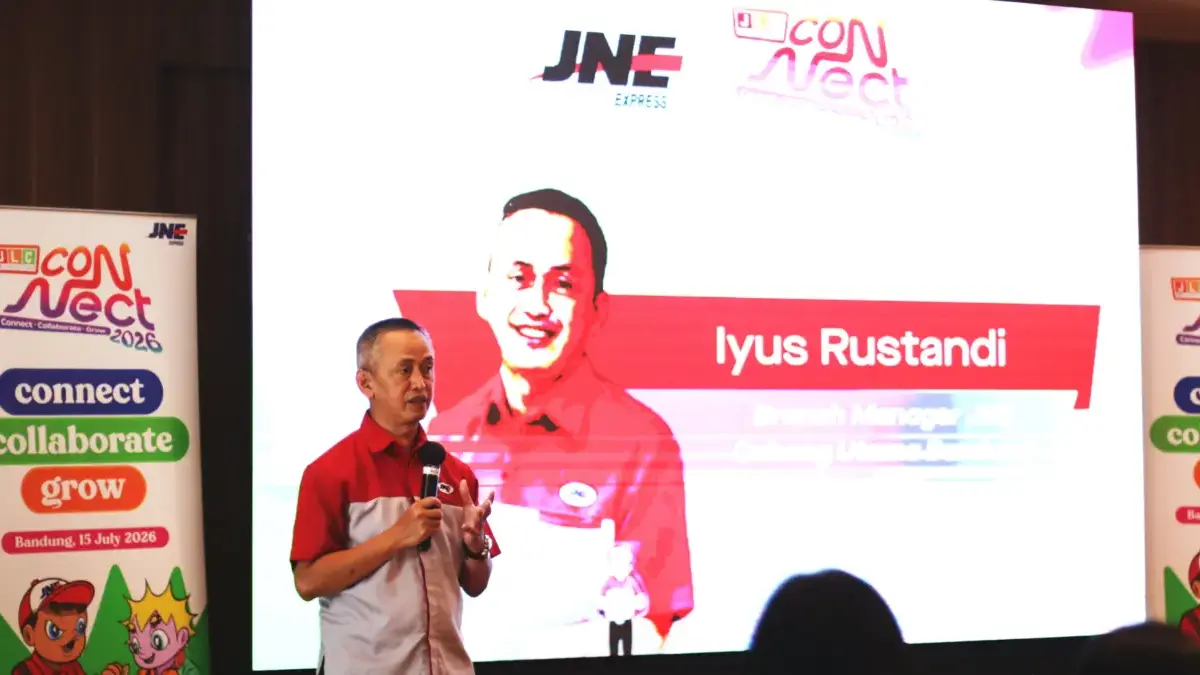 JNE Gelar JLC Member Gathering Perdana di Bandung, Bekali Pelaku Usaha Strategi Bisnis dan Perluas Jejaring