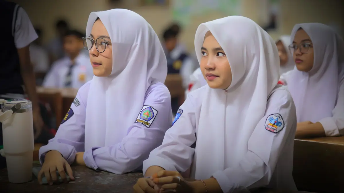Bangkit Setelah Terdampak PAPS, SMA Bina Muda Catat Kenaikan Siswa Baru di SPMB 2026 Sejumlah peserta didik baru SMA Bina Muda ketika sedang diberikan pembekalan pada kegiatan pra MPLS.