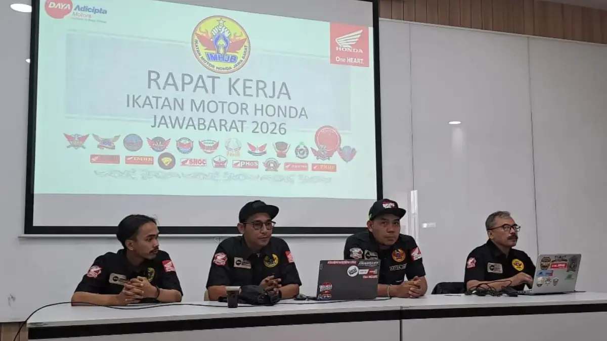 Rapat Kerja Ikatan Motor Honda Jawa Barat 2026, Perkuat Sinergi dan Eksistensi Organisasi Rapat Kerja Ikatan Motor Honda Jawa Barat 2026, Perkuat Sinergi dan Eksistensi Organisasi